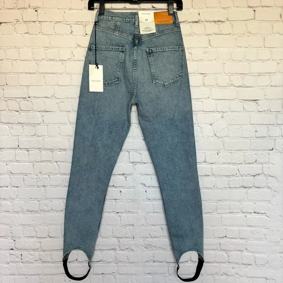 CITIZENS OF HUMANITY Valerie High Rise Tapered Stirrup Jeans--24 - Picture 10 of 16
